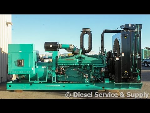 Cummins 1500 kW Standby Diesel Generator– 277/480 V, Used Genset #87139