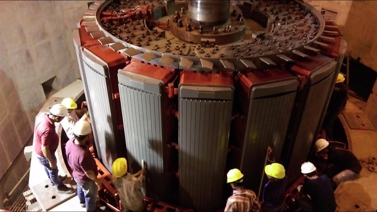How To Repair Giant Generator Stator & Rotor. Copper Mining & Production Process