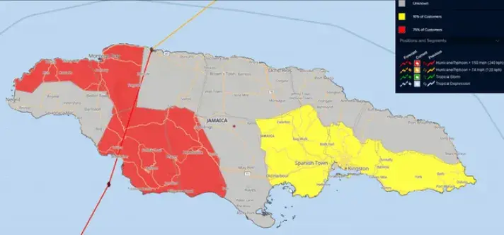 Accessing the Jamaica Power Outage Map